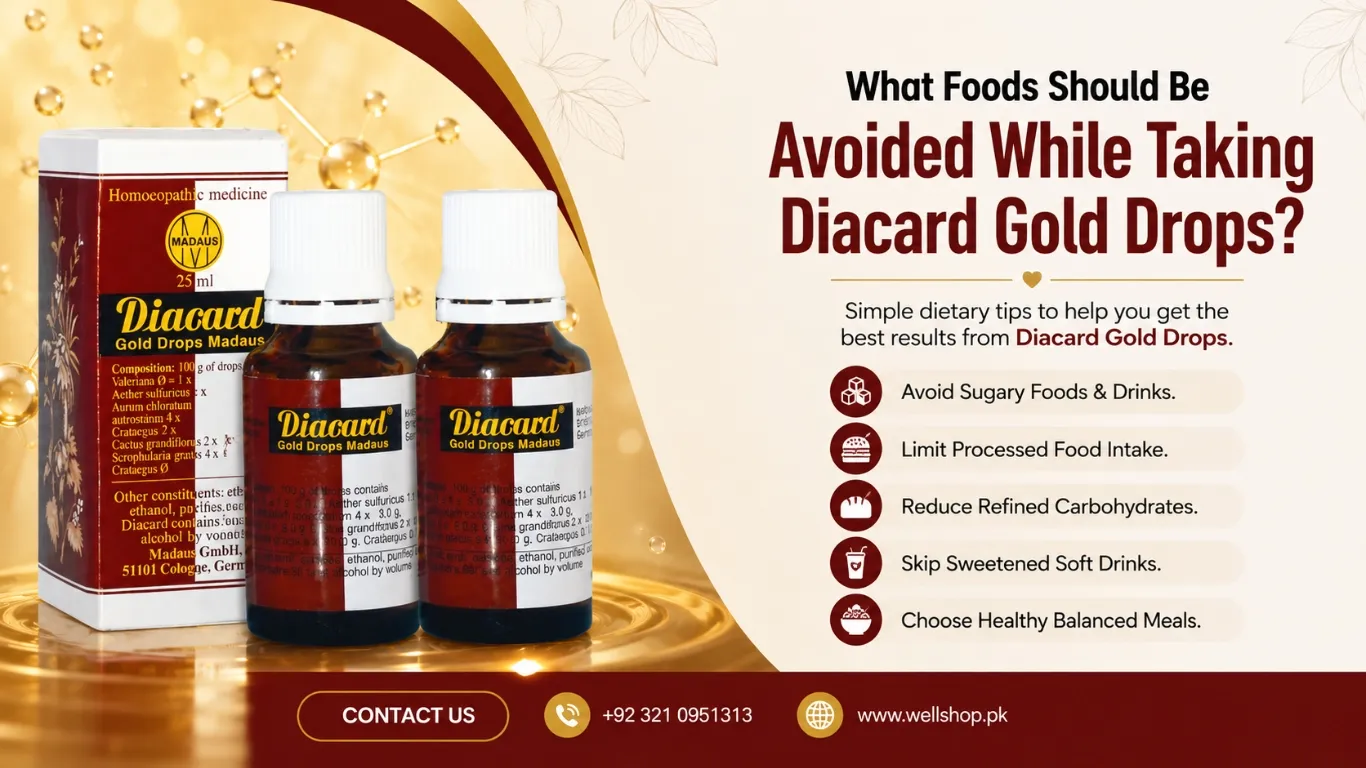 What Foods Should Be Avoided While Taking Diacard Gold Drops