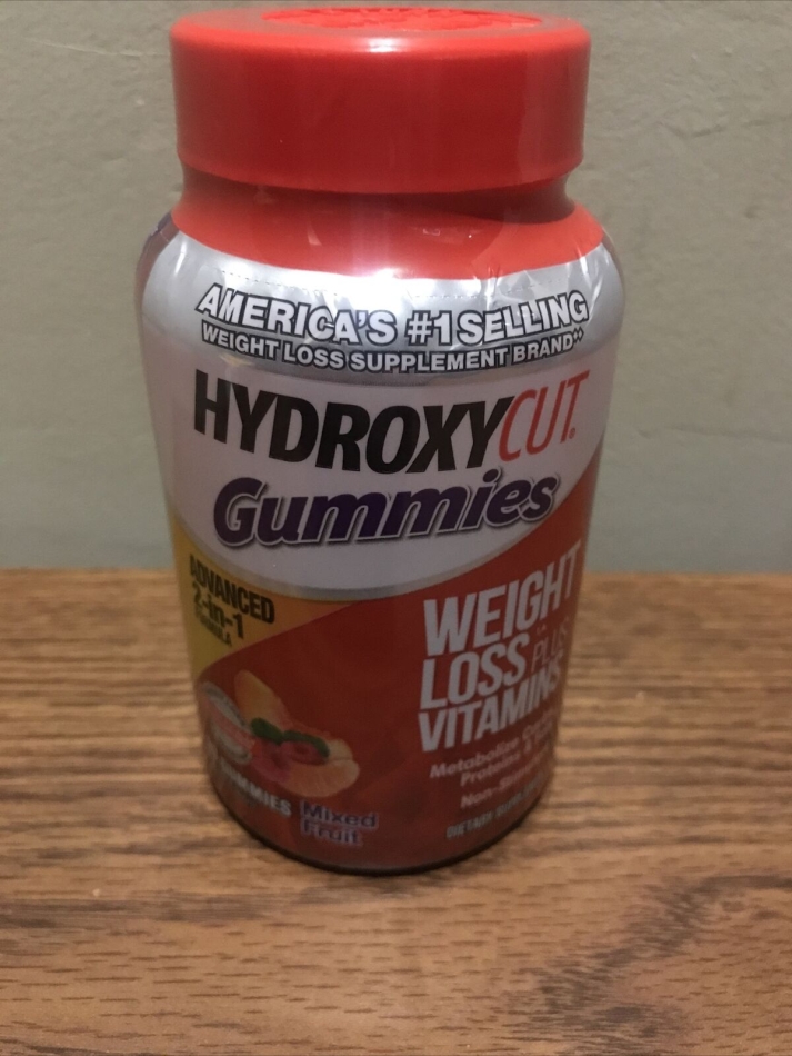 1 Of Hydroxycut Non-stimulant Weight Loss Gummies Mixed Fruit-90 Count 06/2023+