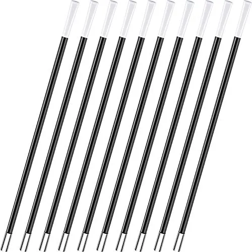 10 Pieces Fake Cigarette Holder Toy Cigar Holder 1920's Flapper Prop for Halloween Cosplay Party?Black