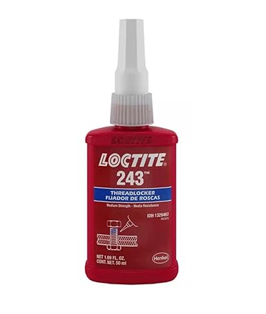 1329467 Loctite Primerless Threadlocker 243, 50mL, Blue