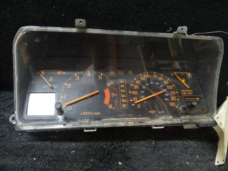 1987 87 Honda Prelude Speedometer Instrument Cluster 37100-6800 160K Miles