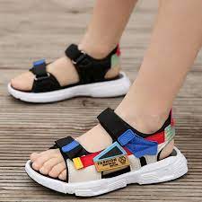 2021 New Summer Kids Sandals Breathable Boys Sandals Lightweight Sandal Soft Comfortable Children's EVA Shoes Outdoor Beach
