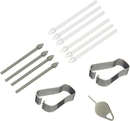 (2set Pack) s7 Plus Stylus Pen Hard Nibs Replacement s Pen Nibs Parts for Samsung Galaxy Tab S7 11.0