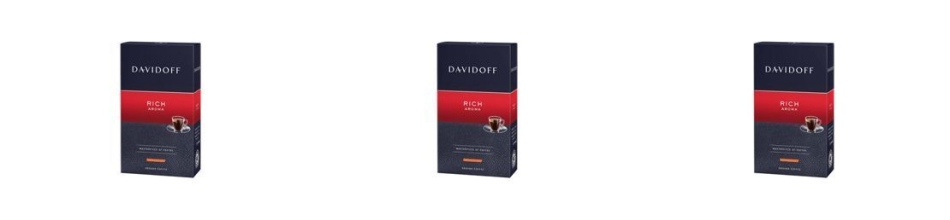 3 x DAVIDOFF CAFE Ground Coffee Rich Aroma, 8.8 oz. (250 g.)