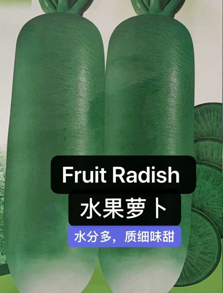 300+Green Radish Seeds 300