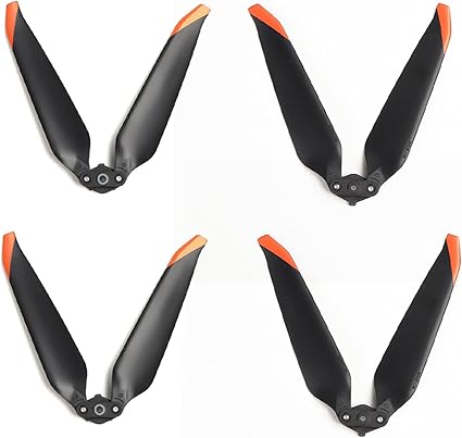 4pcs Propellers for DJI Mavic 3 Enterprise Series Drone, Low-Noise Quick Release Propeller Blades 9453 Props for DJI Mavic 3T/3E/3M (Orange)