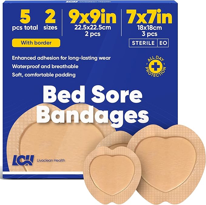 5 CT Mixed Bed Sore Bandages - 7