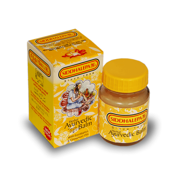 50g/25g Siddhalepa Ayurvedic Herbal Balm Ceylon express shipping