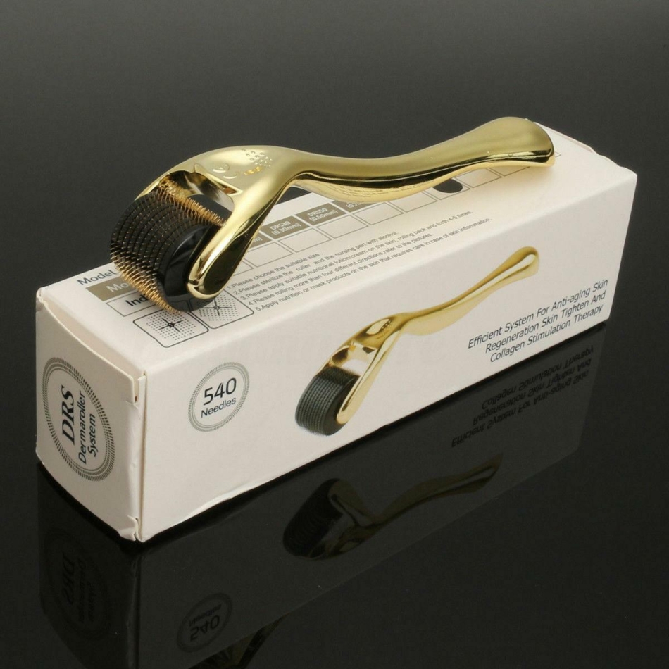 540 Titanium Microneedle 0.5/1.0/1.5/2.0mm Derma Roller Micro Needle Therapy