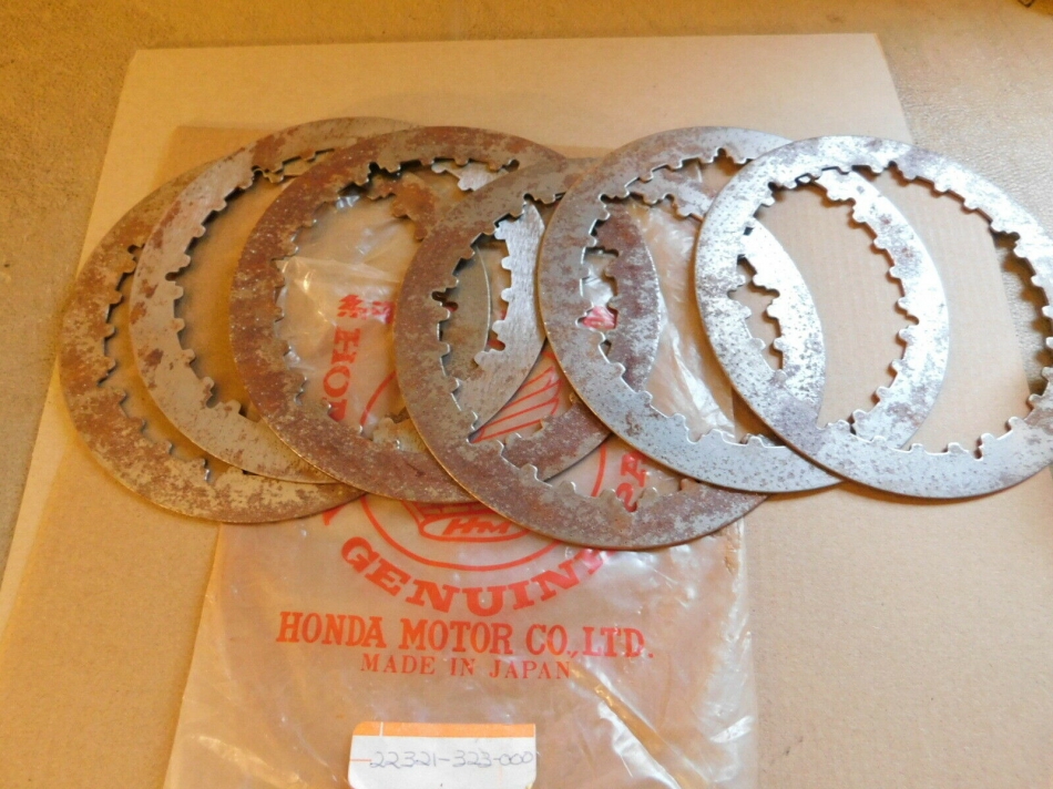 6 NOS OEM Clutch Plates 