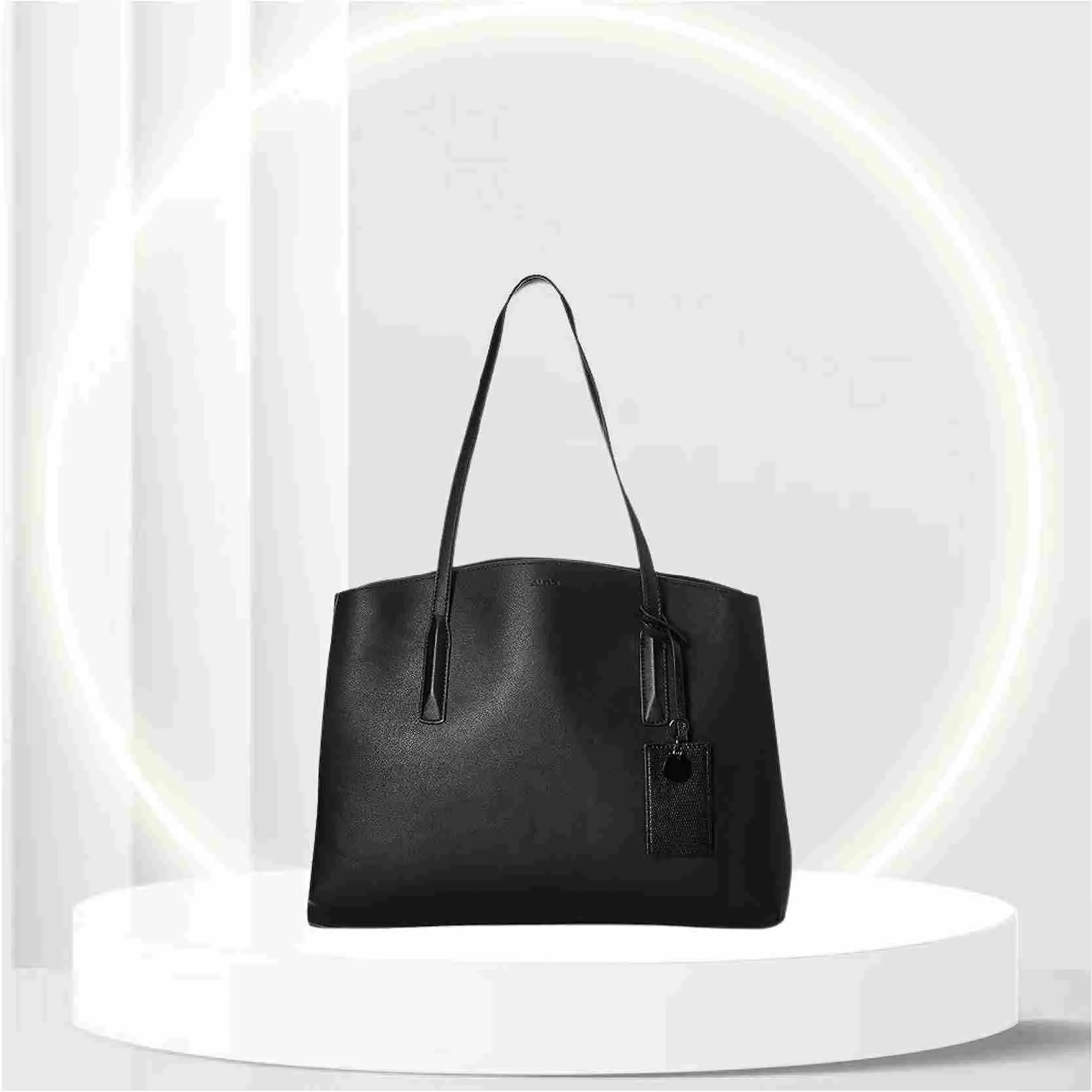 AALDO Women's Ramadaa Tote Handbag, Black