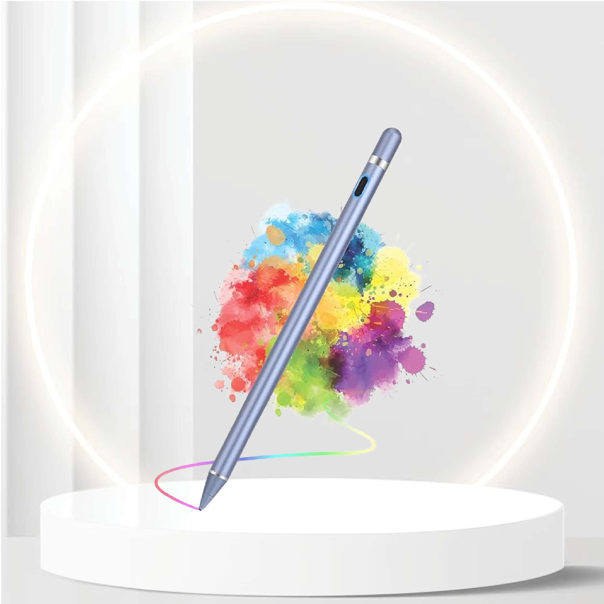 Active Stylus Pens for Touch Screens, Active Pencil Smart Digital Pens Fine Point Stylist Pen Compatible with iPhone iPad,Samsung/Android Smart Phone&Tablet Writing Drawing by maylofi (Blue)