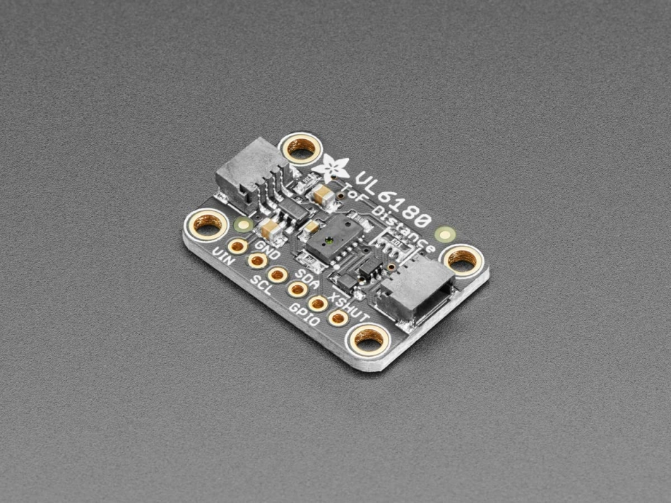 Adafruit (PID 3316 VL6180X Time of Flight Distance Ranging Sensor (VL6180)