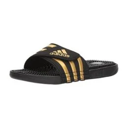 adidas Performance Men's Adissage Slide Sandal, Legend Ink/Metallic Gold/Legend Ink, 11 M US