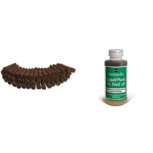 AeroGarden Sponges (50-Pack) & Liquid Nutrients (3 oz)
