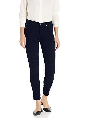 AG Adriano Goldschmied Women's Corduroy Legging Ankle, Deep Trenches, 28