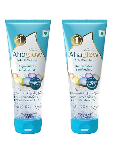 AHAGLOW FACE WASH 200GM PACK OF 2