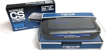 Air Spencer CS-X3 Car Air Freshener and Refill Combo - Squash Scent