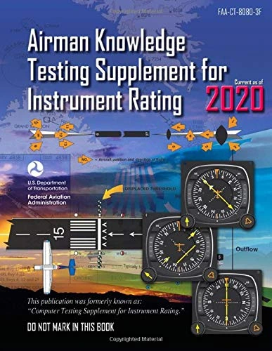 Airman Knowledge Testing Supplement for Instrument Rating (FAA-CT-8080-3F)