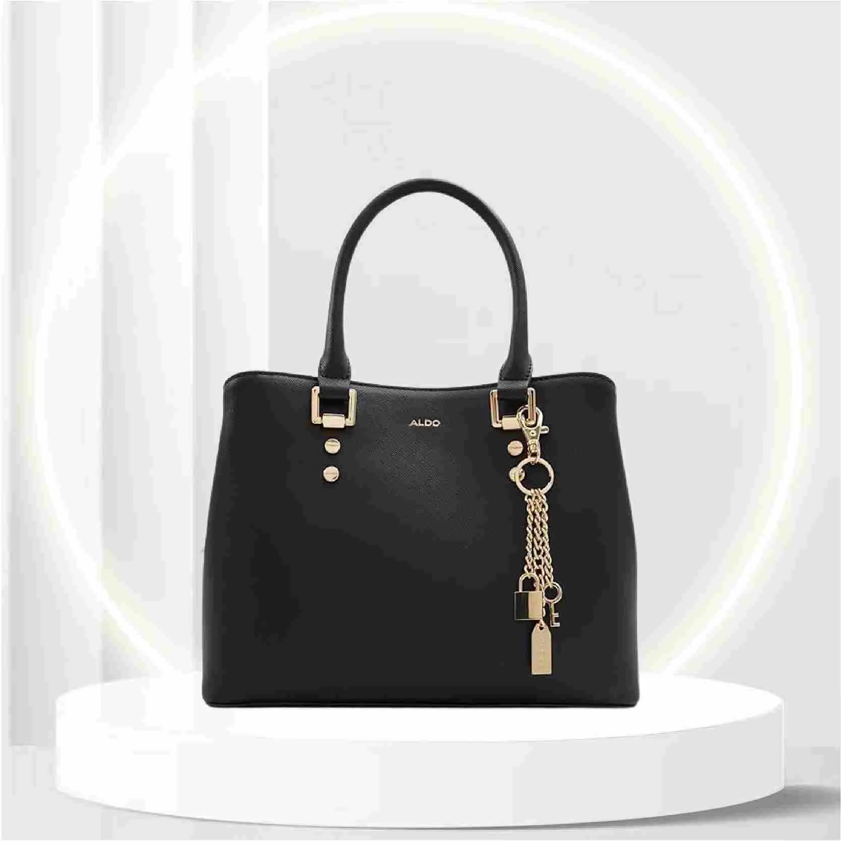 ALDO Women's Sigossaa Laptop Tote Bag, Black