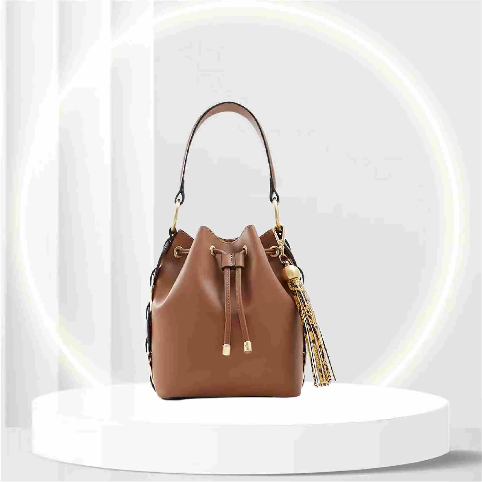 ALDO womens ALDO Women s Gisa Totes Bags, Cognac, Medium US