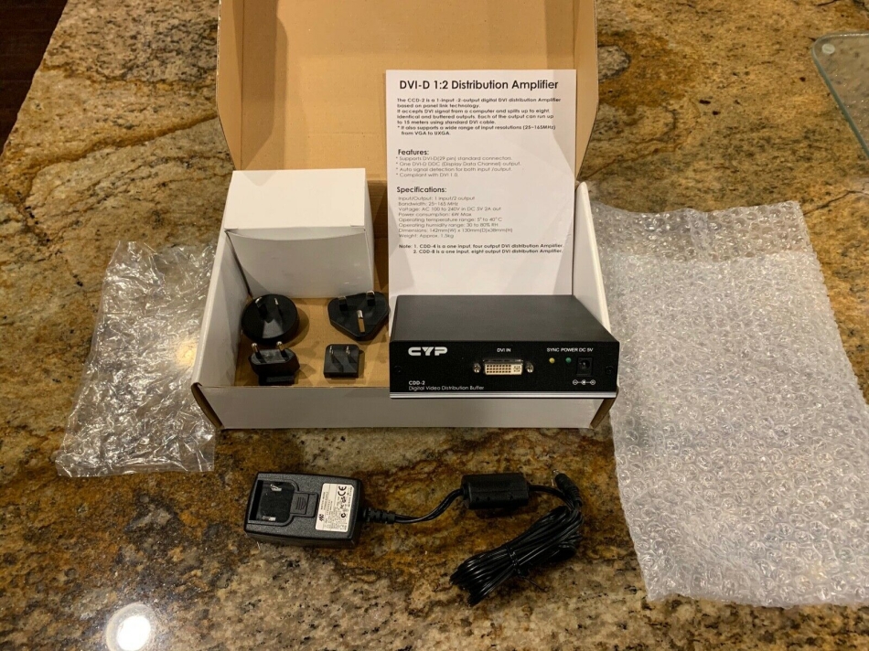 Altona DVI-D 1:2 Distribution Amplifier