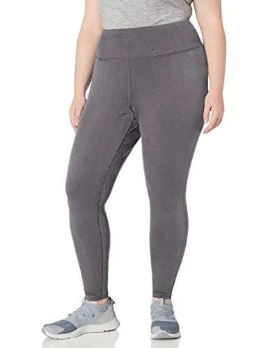 Amazon Essentials Women's Plus Size Performance High-Rise Full-Length Legging, Charcoal Heather, 2X
