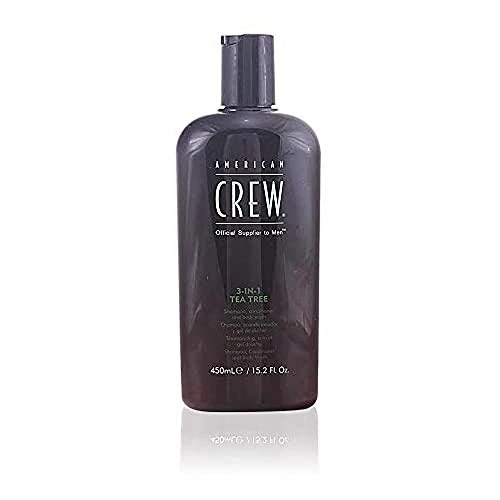 AMERICAN CREW 3-In-1 Tea Tree Body Cleanser, 15.02 Fl Oz
