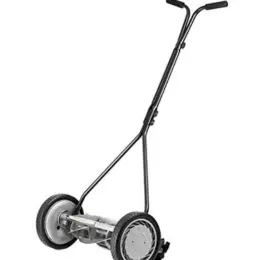 American Lawn Mower Company 1415-16 16-Inch 5-Blade Push Reel Lawn Mower, Gray
