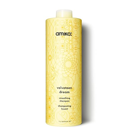 Amika velveteen Dream Smoothing Shampoo, 33.8 Fl Oz