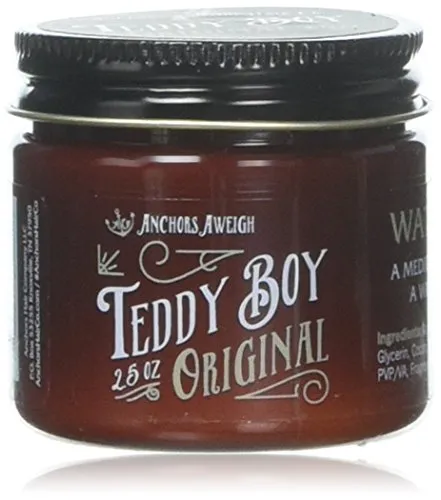 Anchors Hair Company Teddy Boy Original Water Based Styling Pomade, 2.5 oz.