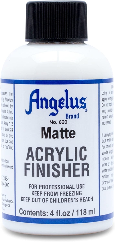 Angelus Brand Acrylic Leather Paint Matte Finisher No. 620 - 4oz