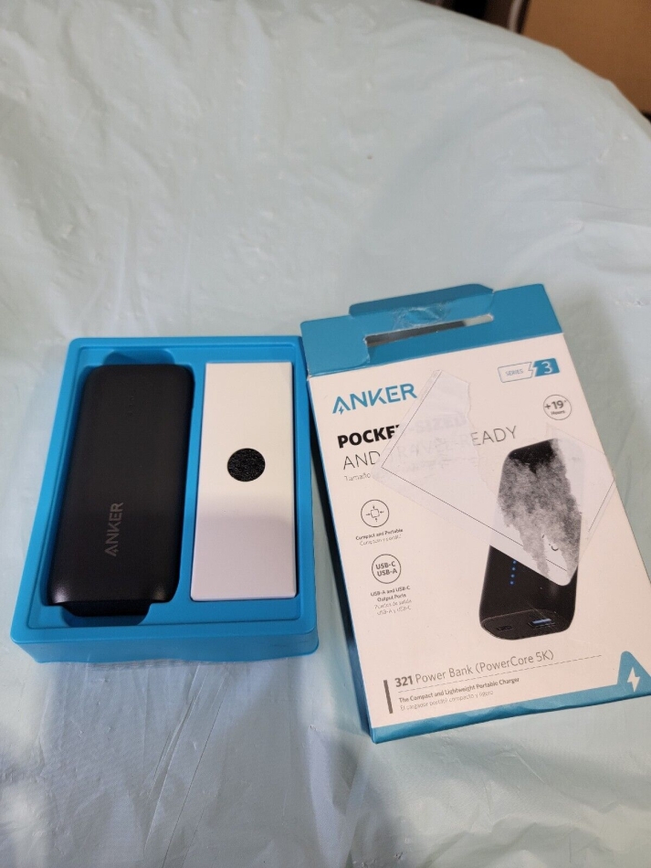 Anker 5000mAh Power Bank PowerCore 5K 12W 1A1C - Black