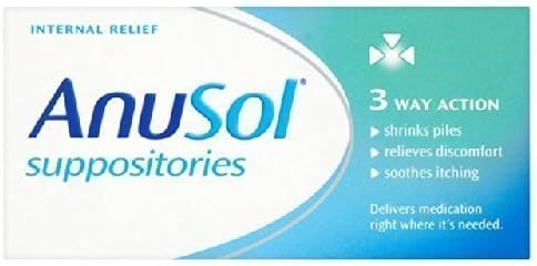Anusol Suppositories 12 per pack by Anusol