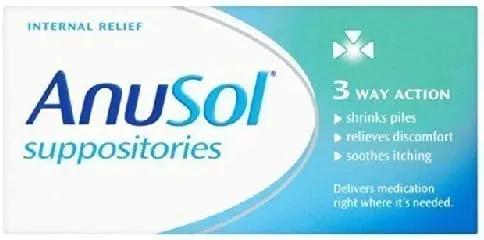 Anusol Suppositories 12 per pack by Anusol