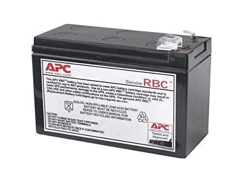 APC UPS Battery Replacement for APC UPS Model BE550G, BN600MC, BR550GI, BX650CI, BX700UI, BX800LI, BX3650CI, SX3800CI and select others (RBC110)