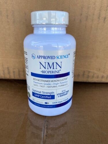 Approved Science NMN Bioperine 60 Capsules New Sealed 05/25