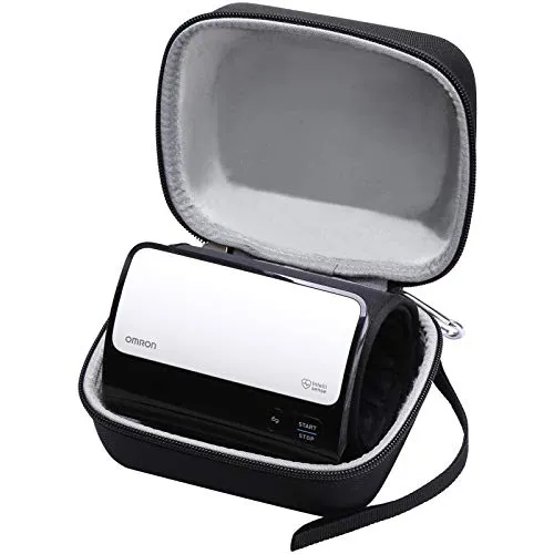 Aproca Hard Travel Case Compatible with Omron Evolv Bluetooth Wireless Upper Arm Blood Pressure Monitor (Black)
