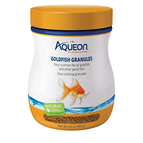 Aqueon 06052 Goldfish Granules, 3-Ounce