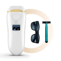 At-Home IPL Hair Removal for Women and Men, Permanent Painless Laser Hair Removal Device for Facial Whole Body, Upgraded to 999,900 Flashes