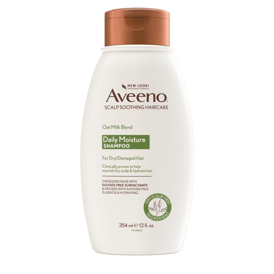 Aveeno Scalp Soothing Oat Milk Blend Shampoo, 12 Ounce
