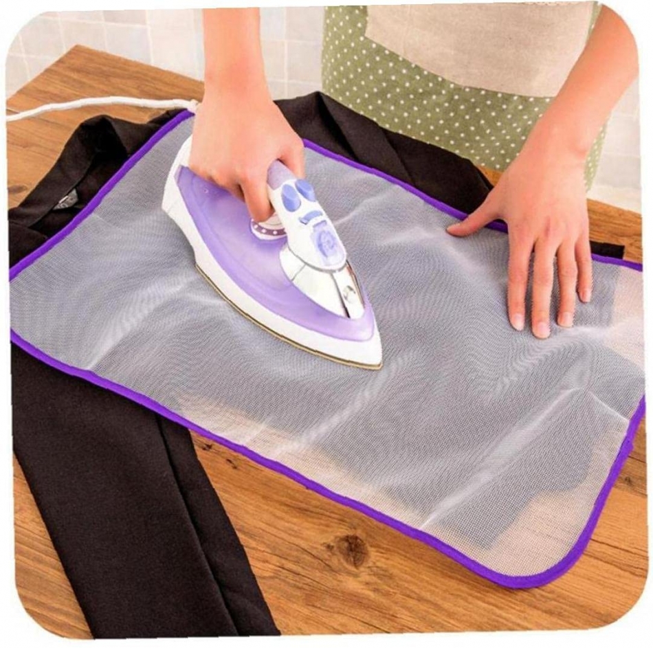Ayrsjcl 1pc Ironing Board Cover Protective Press Mesh Iron Mat Ironing Cloth Guard Protector Garment Clothes Iron Accessories