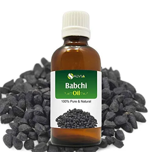 Babchi Oil (Psoralea Corylifolia) 100% Pure & Natural Undiluted Uncut Cold Pressed Carrier Oil | Best For Aromatherapy | Therapeutic Grade - 30ML/ 1.1fl oz