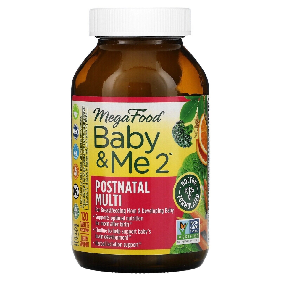 Baby & Me 2 Postnatal Multi, 120 Tablets
