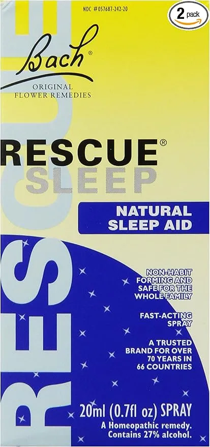 Bach Rescue Remedy Sleep - 20 ml, 2 Pack