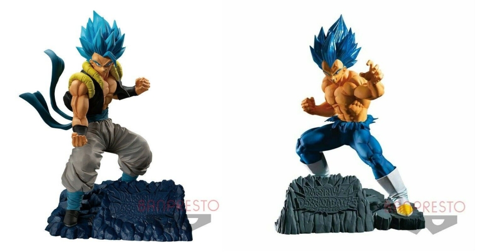 Banpresto Dragonball Z Dokkan Battle 5th 6th Anniv. Figure SS God Gogeta Vegeta