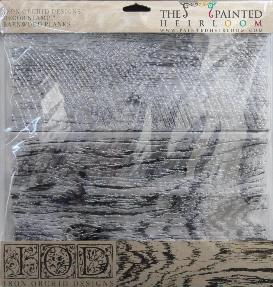 Barnwood Planks Decor Stamp by IOD - Iron Orchid Designs