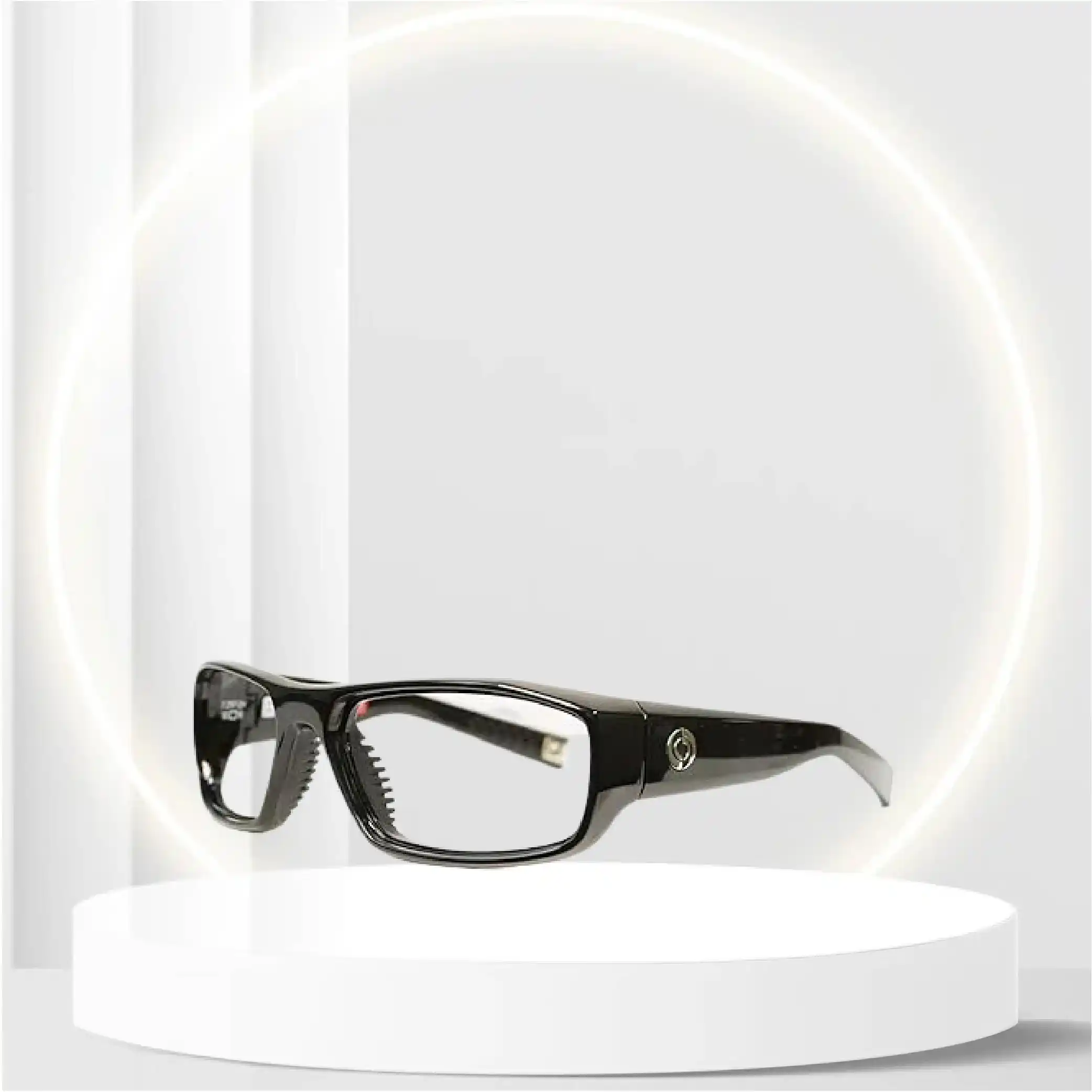 Barrier Brazen 0.75mm Pb Lead Leaded X-Ray Safety Radiation Protection Glasses Compare with Nike Brazen (Black)