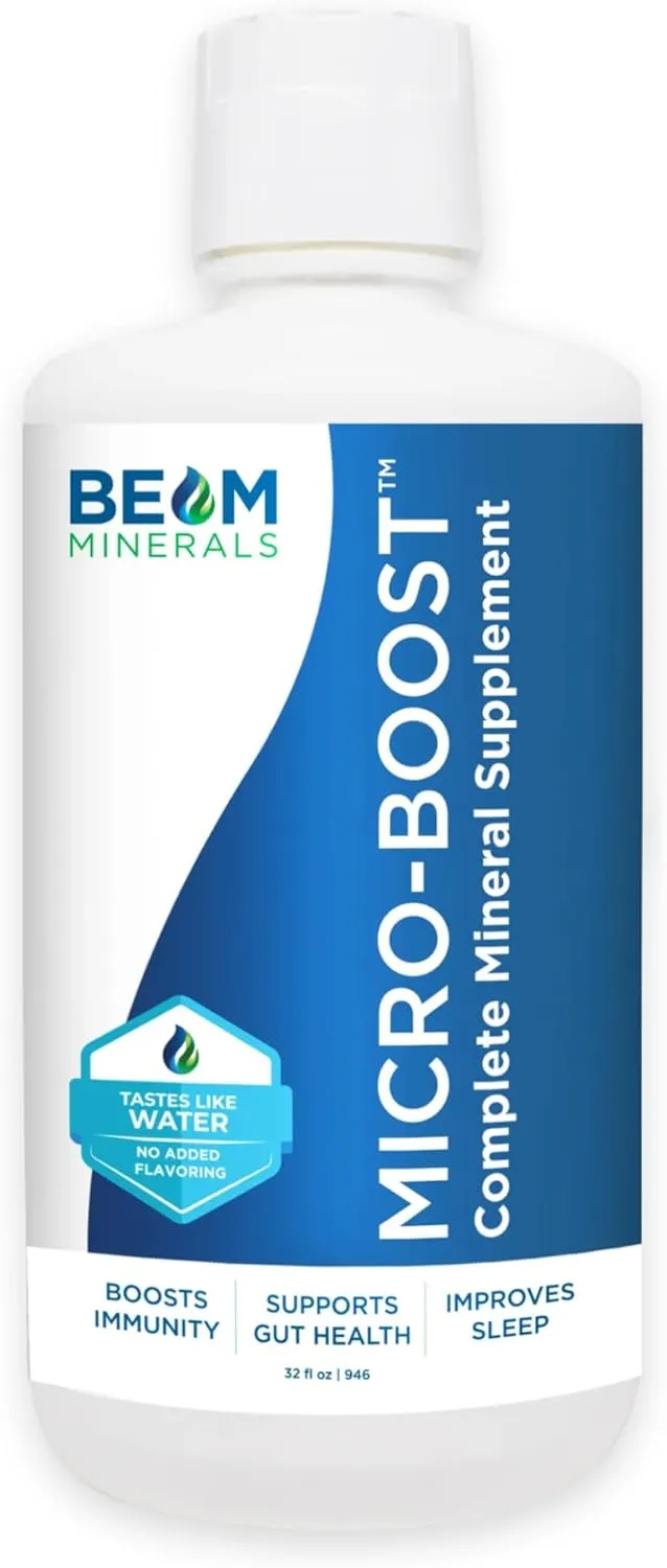 BEAM Minerals Micro-Boost | Complete Mineral Supplement | All The Minerals, Without All The Pills | 32 fl Oz