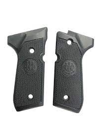 Beretta F92 Yavuz 16 Compatible Laser Cutting Black Plastic Grips